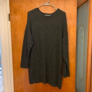 Z Supply Gray Sweater Dress